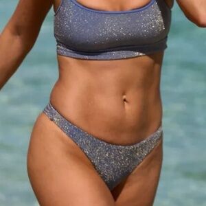 Aerie Sparkle Cheekiest Bikini Bottom